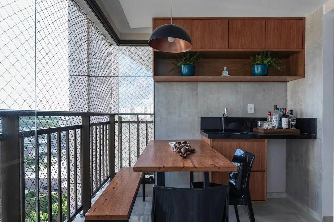 Como decorar a varanda gourmet com pouco dinheiro e muito charme