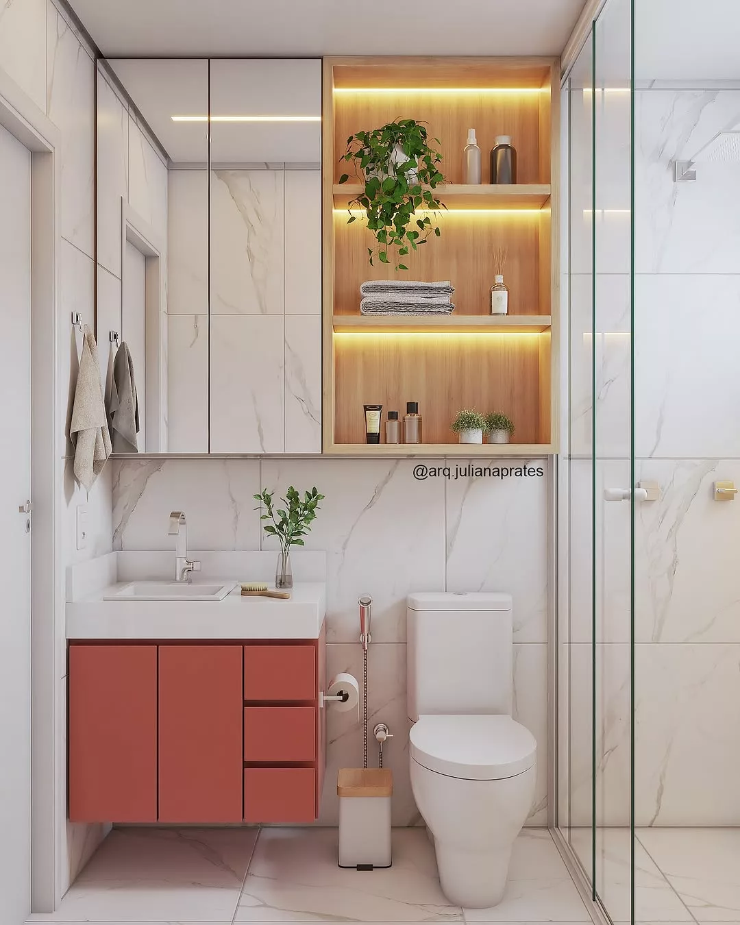 Cesto de lixo no banheiro: mais do que um acessório, um aliado da higiene e do décor