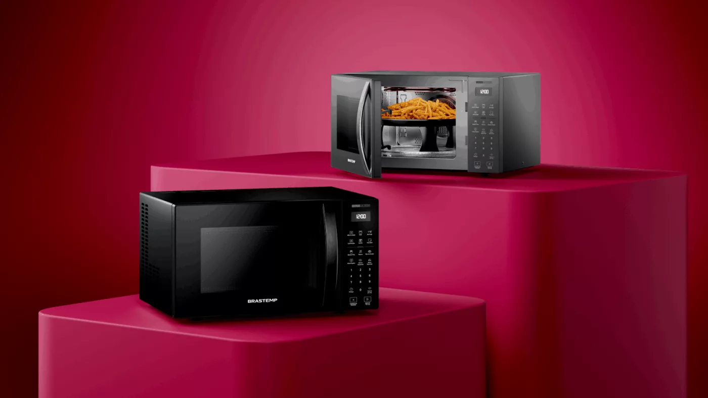 Brastemp alia versatilidade e alta performance com novo Micro-ondas e Fogão Duplo Forno com Tecnologia Air Fryer
