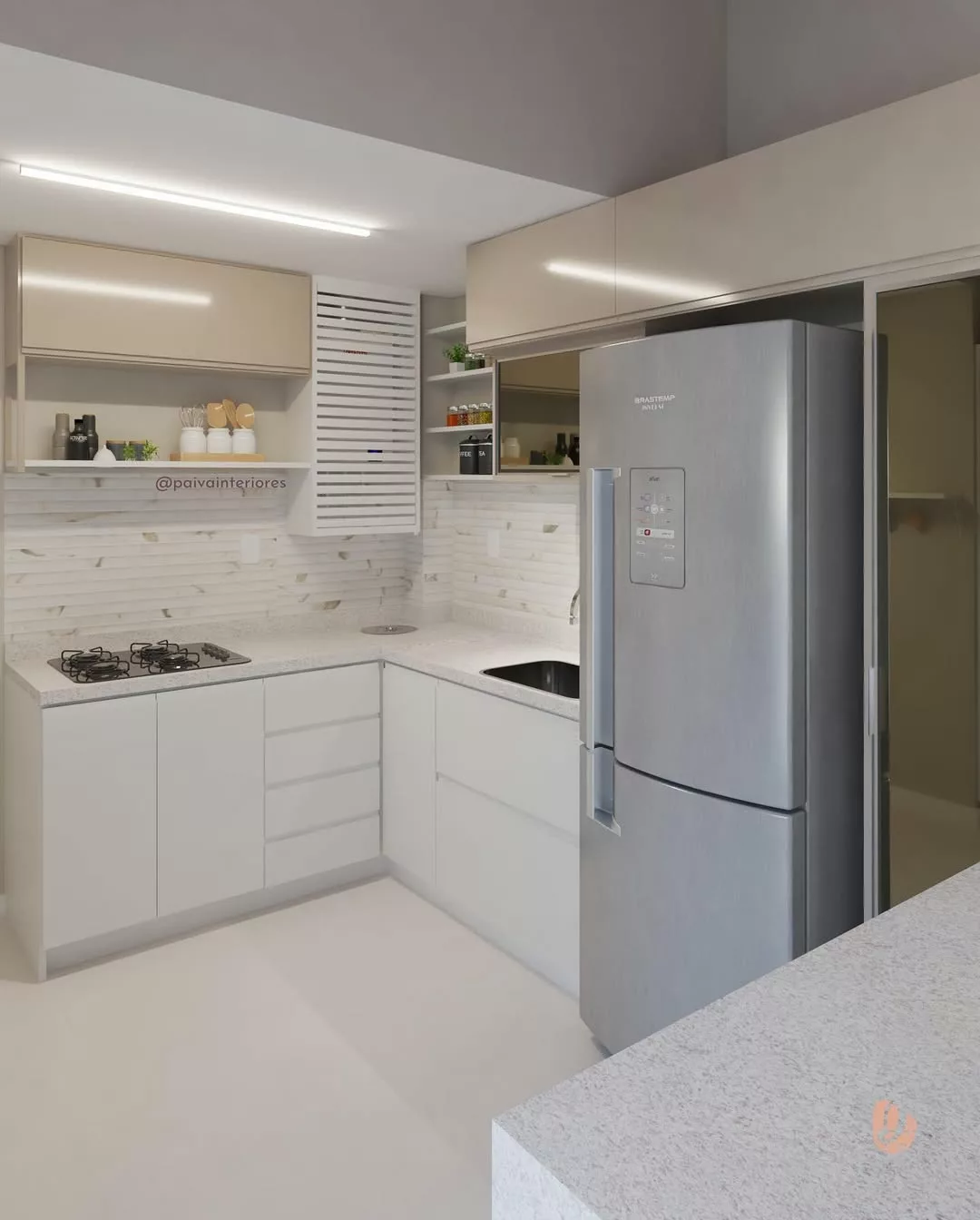 Cozinha Pequena Planejada: 5 projetos autorais que transformaram poucos Metros em um espaço incrível