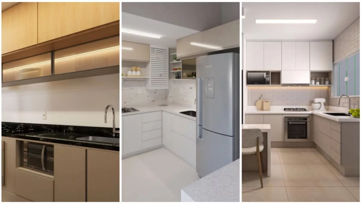 Ideias reais para montar uma cozinha pequena planejada