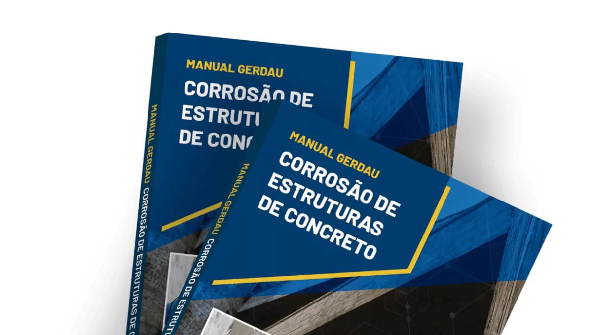 Manual Gerdau de corrosão de estruturas de concreto. Crédito: Divulgação/Gerdau