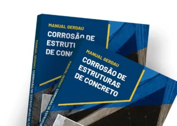 Manual Gerdau de corrosão de estruturas de concreto. Crédito: Divulgação/Gerdau