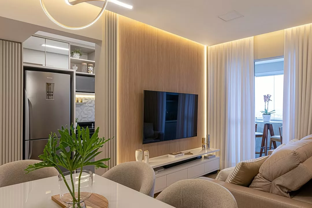 Como deixar a sala de apartamento mais aconchegante gastando pouco e com muito charme