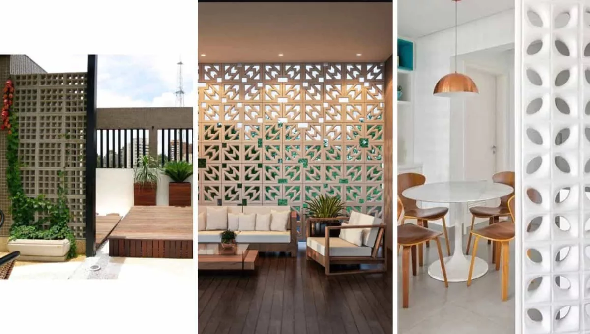 Cobogó moderno: como a parede vazada virou tendência na decoração contemporânea