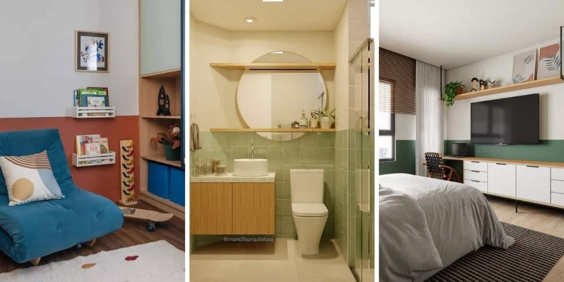 Meia parede: como usar a técnica que transforma a decoração com criatividade e estilo