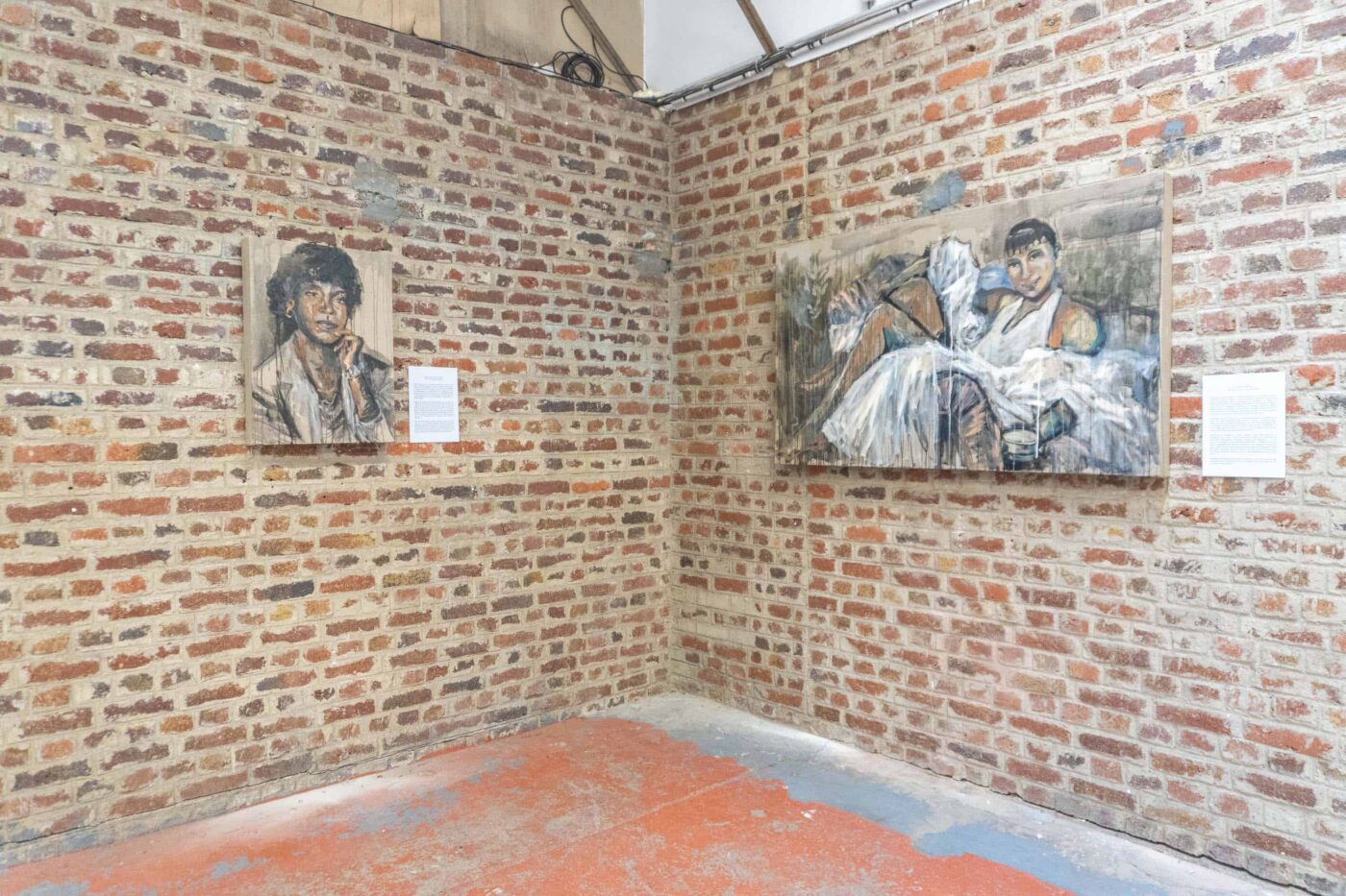 Neste sábado, Panmela Castro pintará ao vivo na exposição “Retratos Relatos: Revisitando a História”