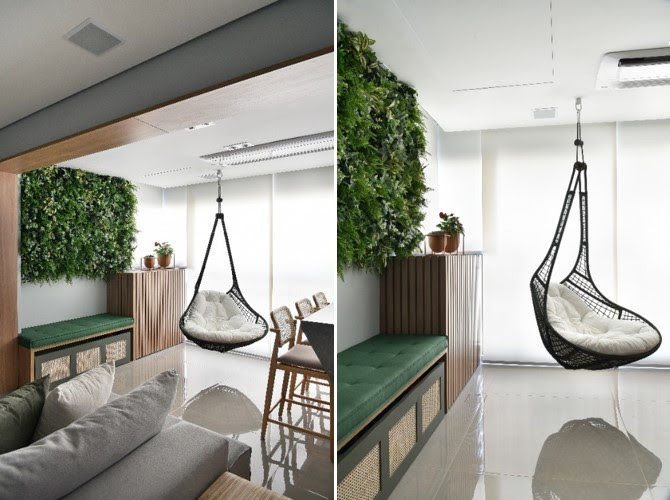 A eficiência e a estética dos bancos no décor de interiores