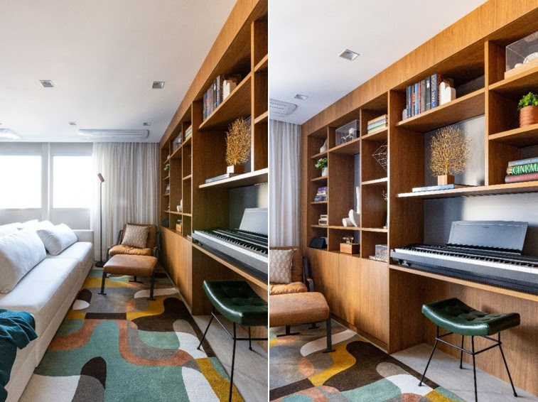 O charme dos cantinhos especiais no décor residencial