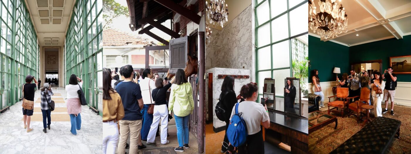 ClickAPé reúne mais de 500 pessoas para visitar o Jockey Club de São Paulo com doação de alimentos