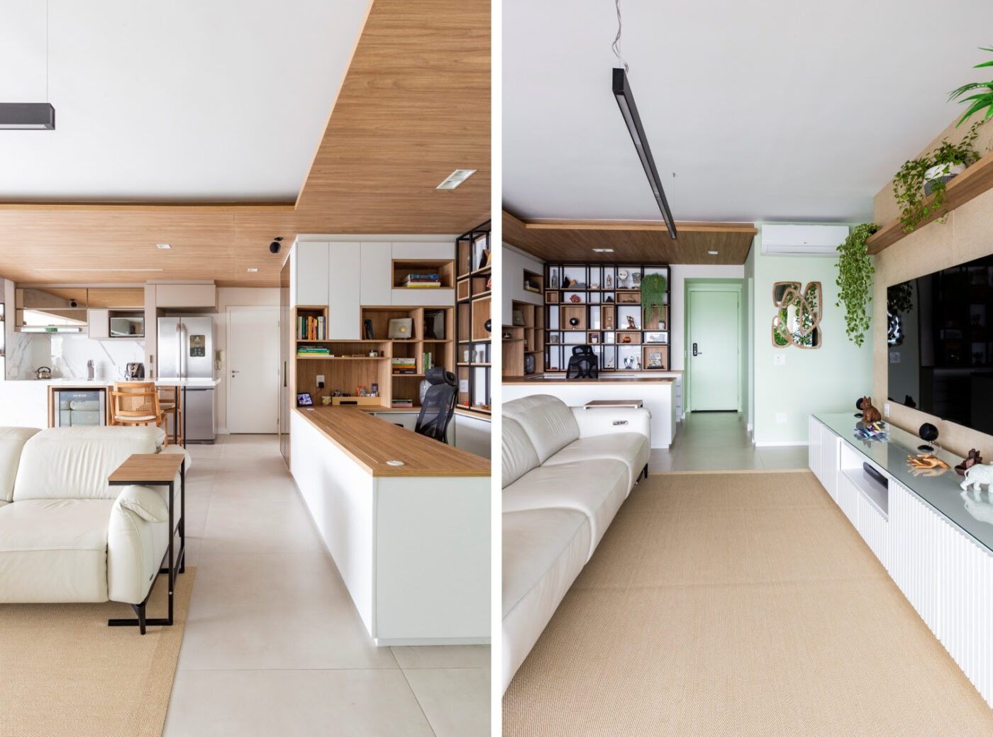 A expressão das cores transcende o óbvio nos projetos de arquitetura