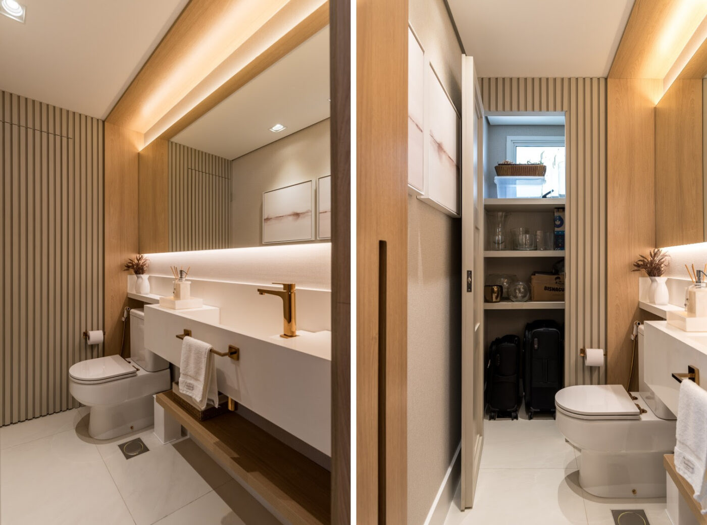 Reforma de apartamento traduz nova fase da moradora com soluções de conforto e elegância