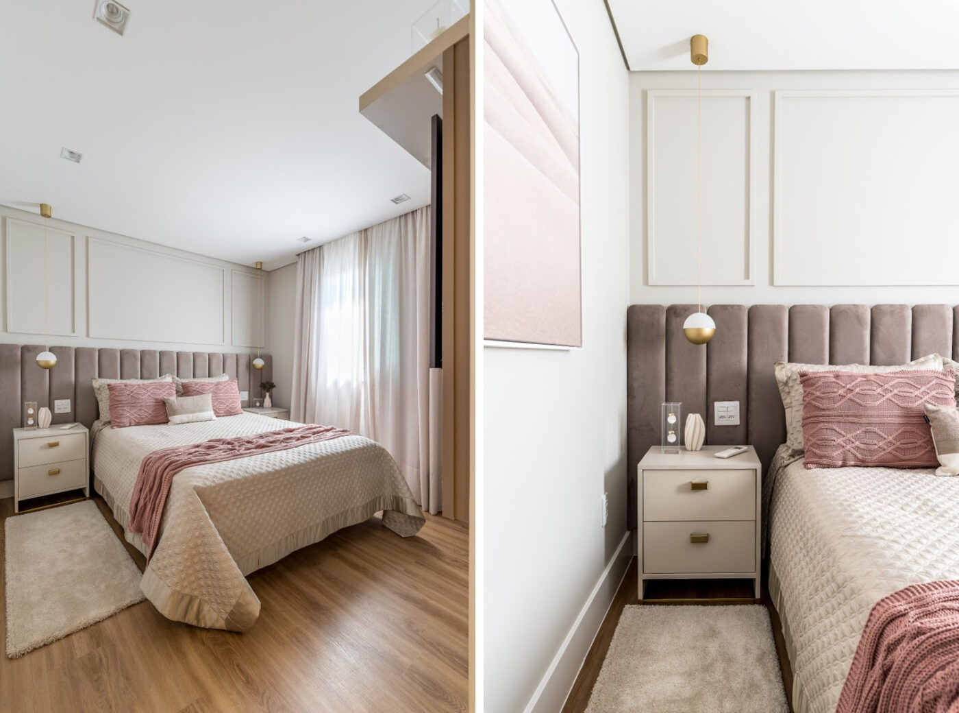 Reforma de apartamento traduz nova fase da moradora com soluções de conforto e elegância