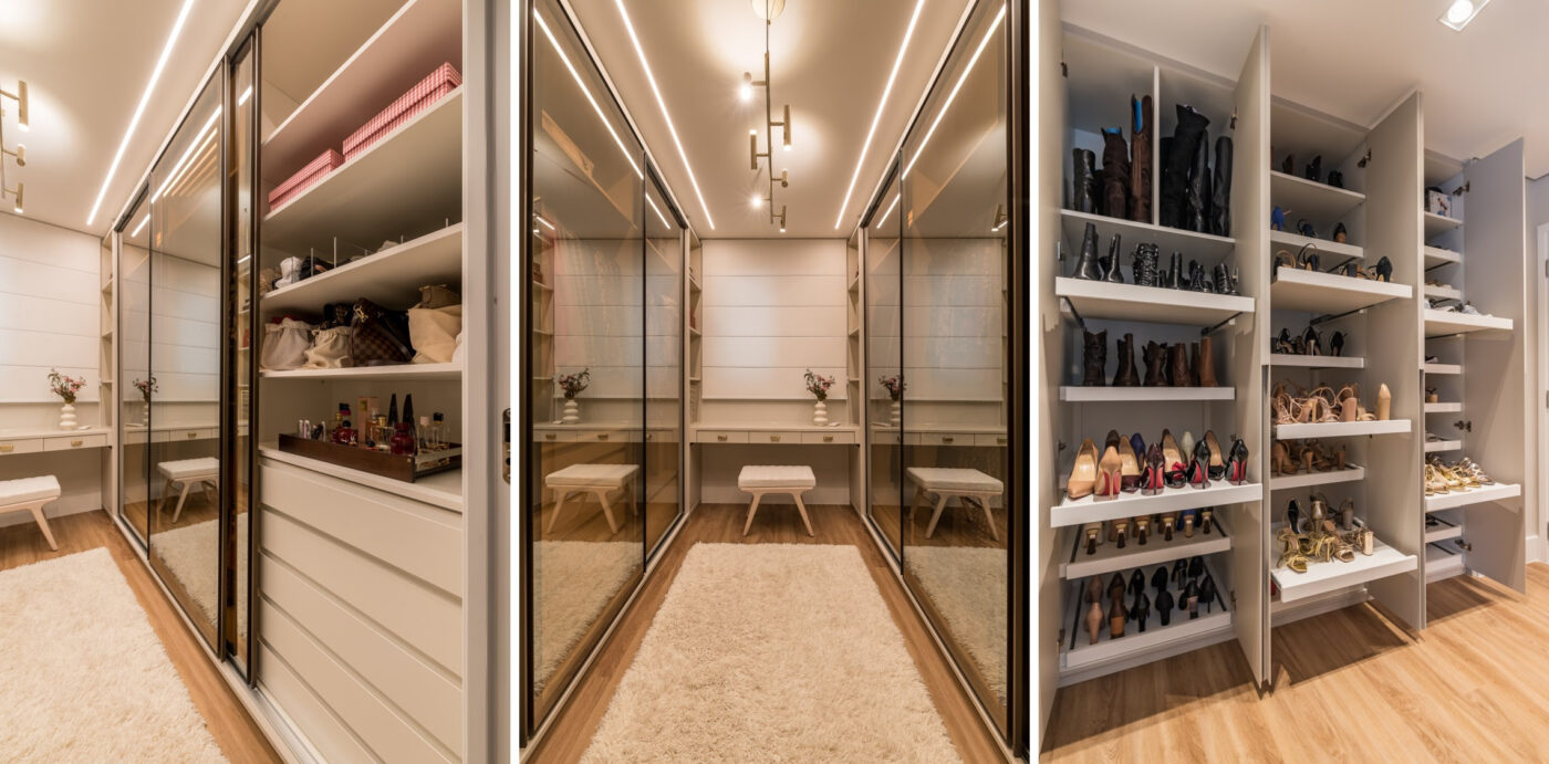 Reforma de apartamento traduz nova fase da moradora com soluções de conforto e elegância