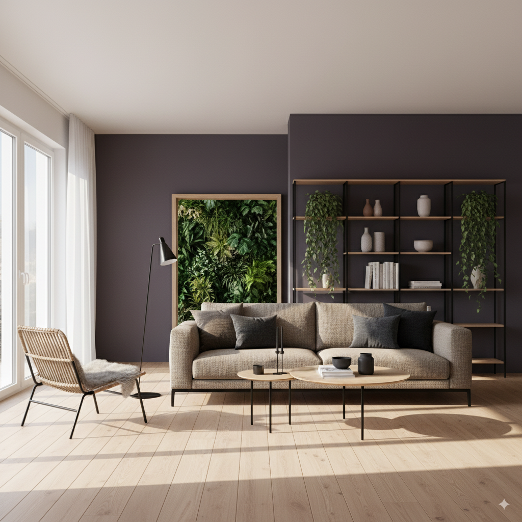 Cores fortes na sala de estar: como usar sem medo e valorizar o décor