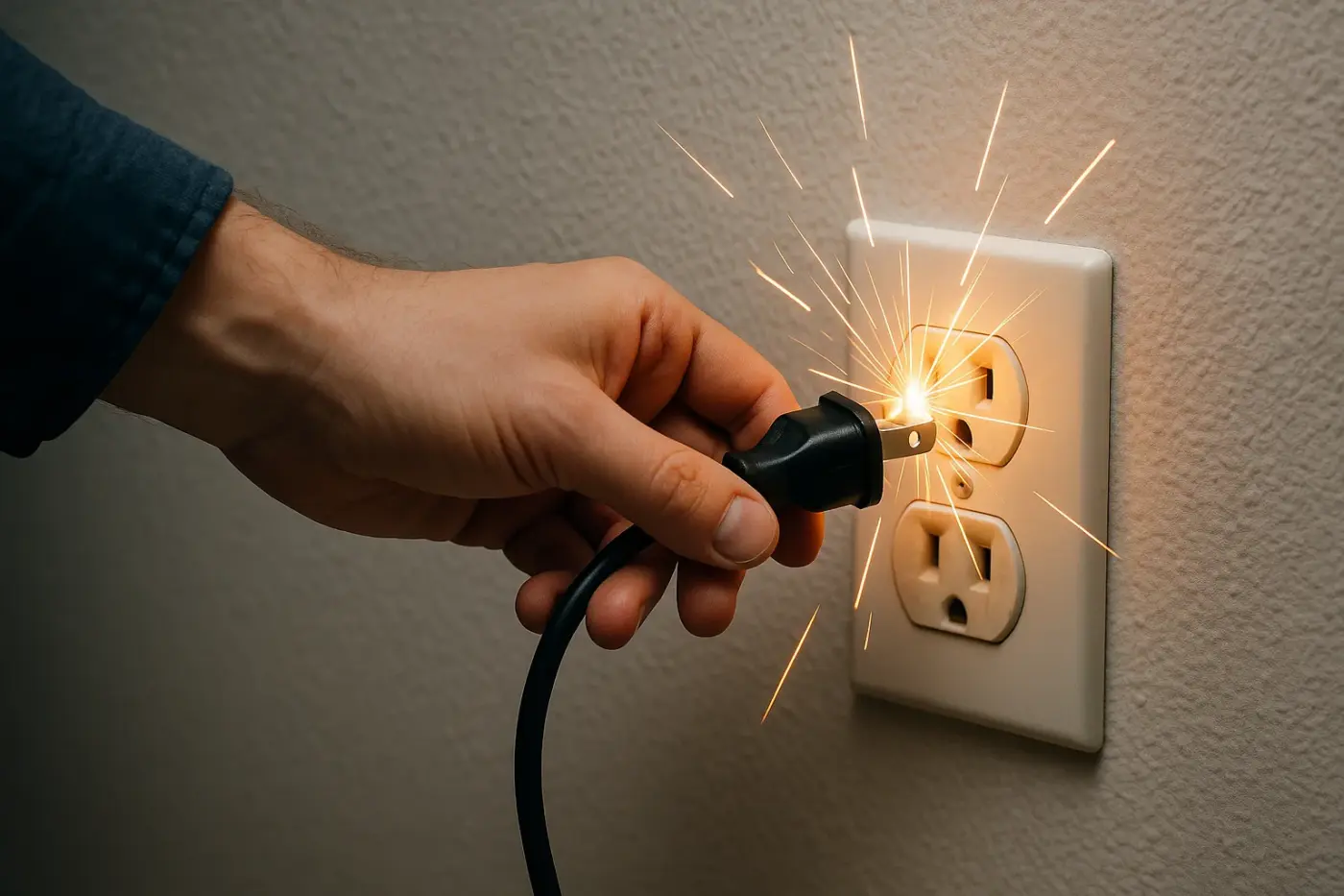 Tomada soltando faísca ao ligar? Entenda por que isso acontece e quando se preocupar