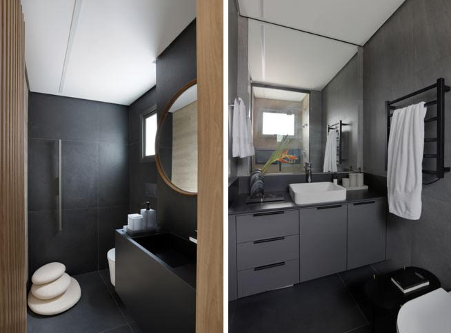 Varanda com spa e área gourmet transformam projeto de cobertura