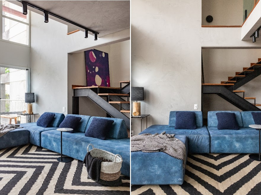 Atmosfera masculina e um décor minimalista marcam o projeto de um loft no efervescente bairro da Vila Madalena (SP)