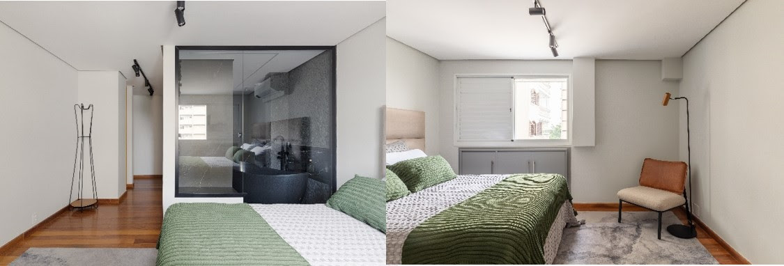 Atmosfera masculina e um décor minimalista marcam o projeto de um loft no efervescente bairro da Vila Madalena (SP)