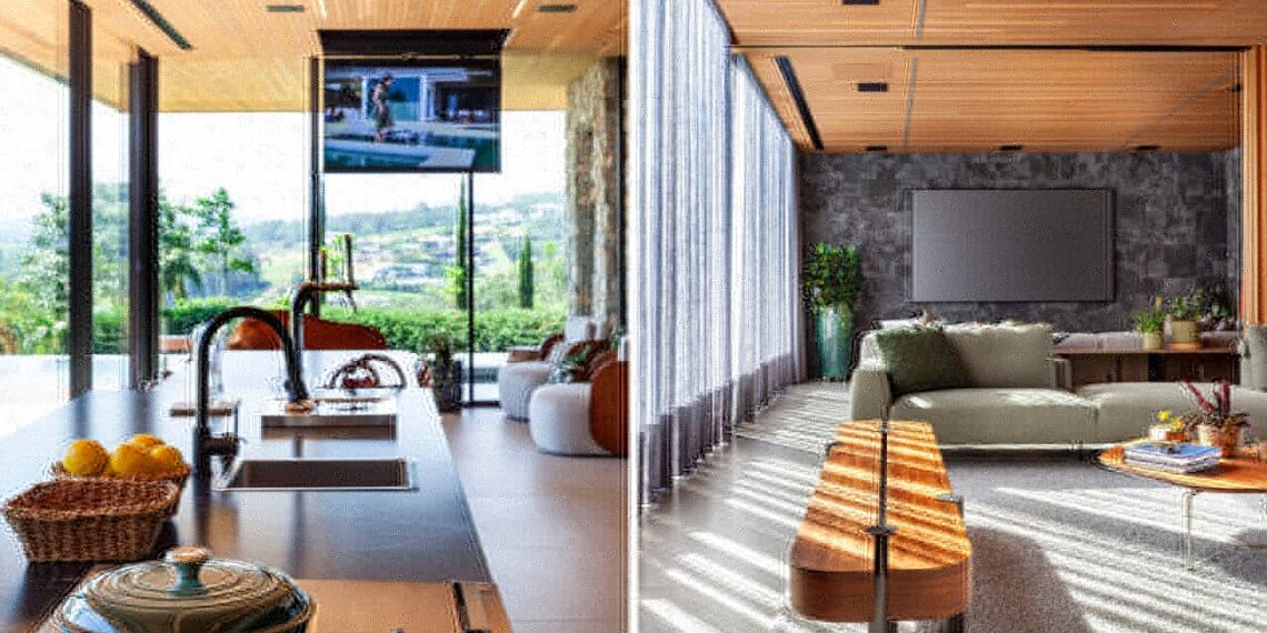 Arquitetura sensorial: o papel dos sistemas de áudio e vídeo na casa moderna