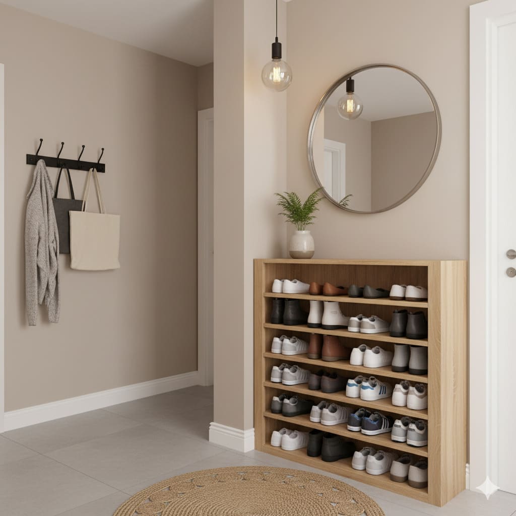 Como guardar sapatos no apartamento sem criar bagunça