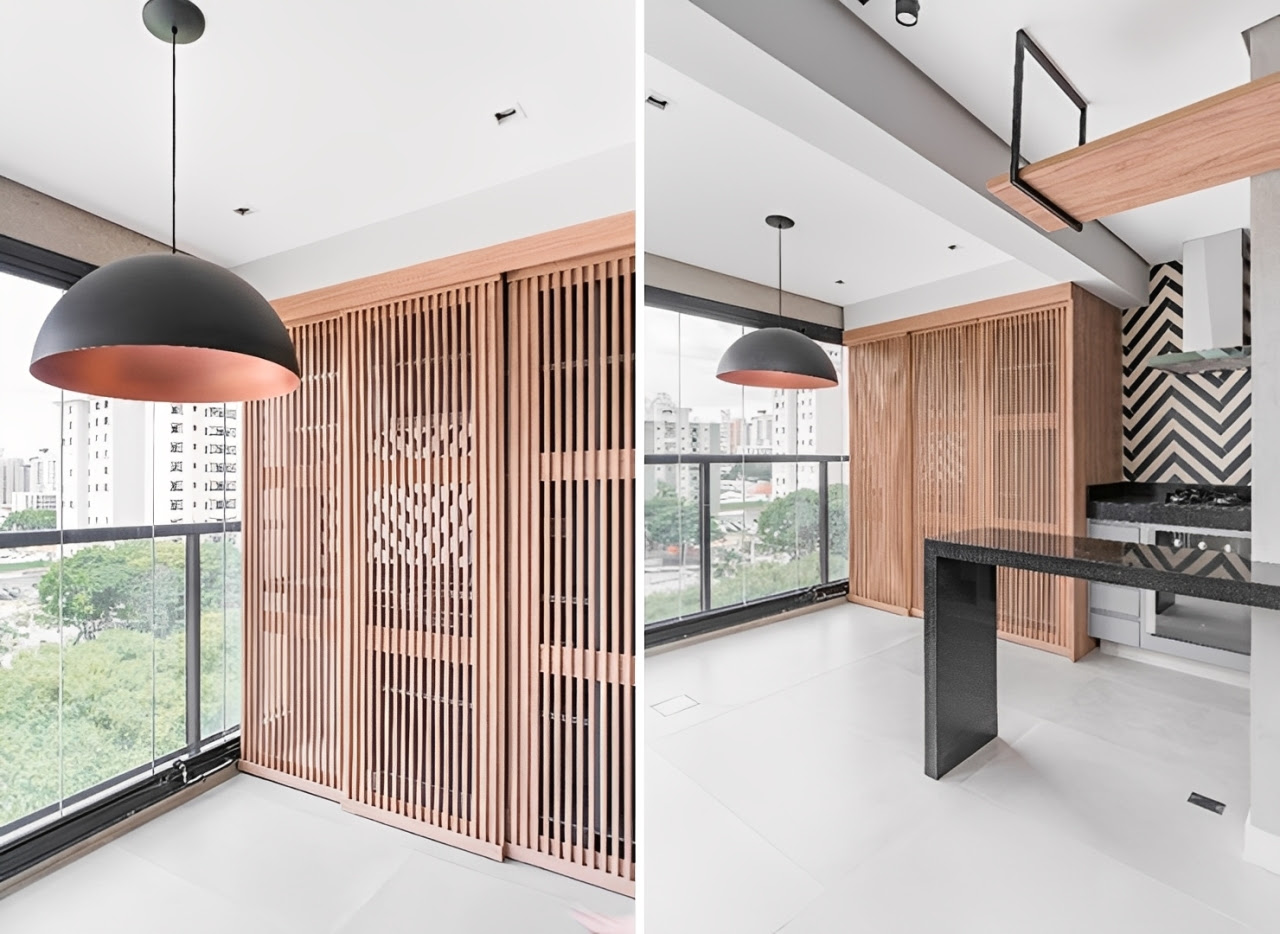 Lavanderias escondidas: soluções inteligentes para apartamentos compactos