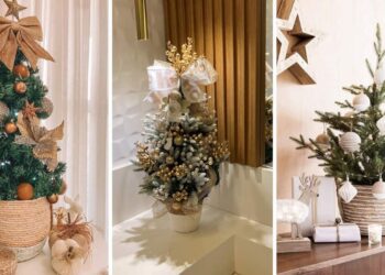 Mini árvore de Natal: 7 ideias criativas para encantar cada cantinho da casa