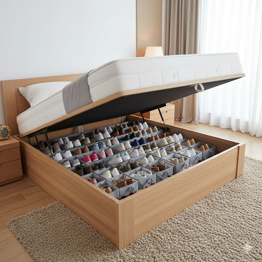 Como guardar sapatos no apartamento sem criar bagunça