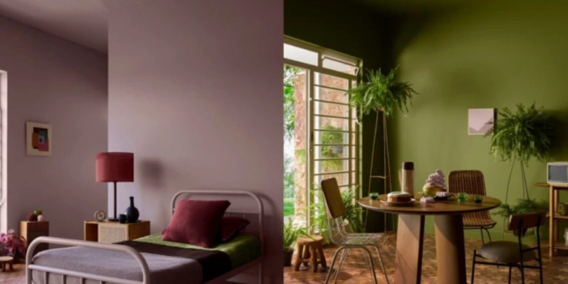 Tempestade e Cipó da Amazônia são as cores do ano de 2026 pela Suvinil (Crédito: Divulgação)