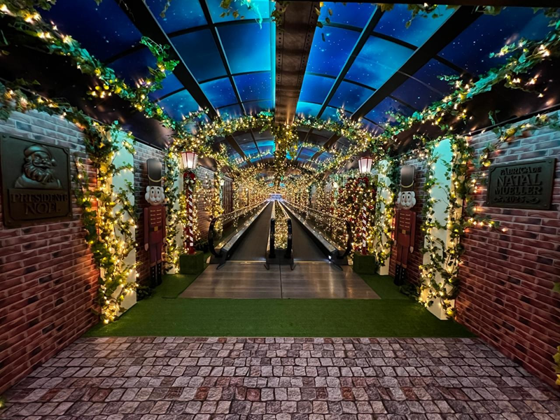 Decorações de Natal em Curitiba: shoppings transformam a cidade em um grande cenário festivo