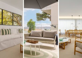 Apartamento em Lisboa exala leveza com décor clean e materiais naturais