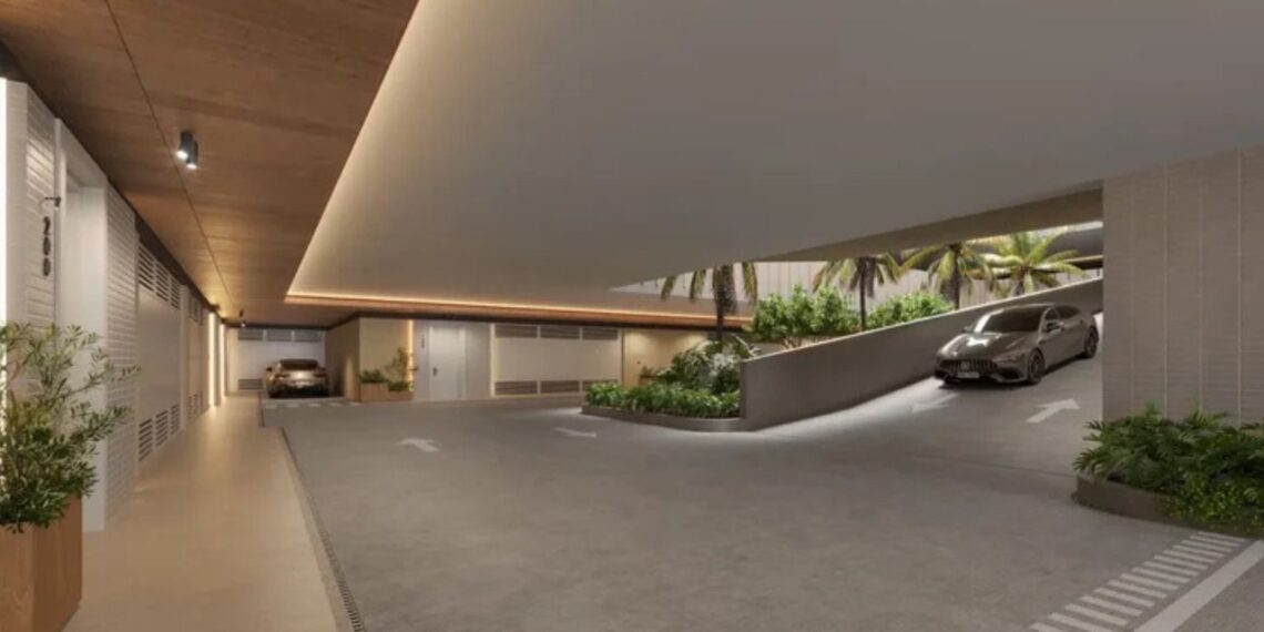 Estacionamento dentro do apê: Park Haus transforma a vaga de garagem em extensão do apartamento em Florianópolis