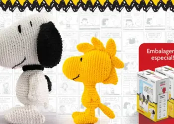 Snoopy e Woodstock ganham versão em crochê nos novos kits da Círculo