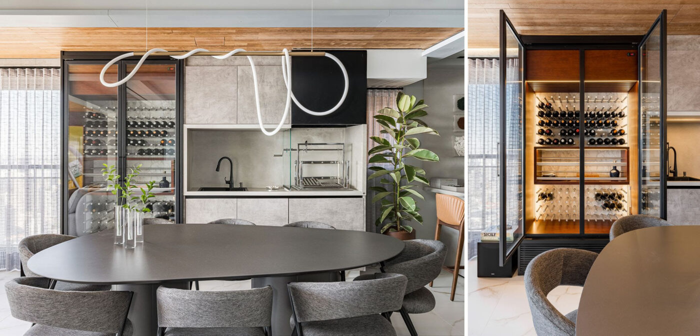 Vista panorâmica da cidade norteou o projeto de reforma deste apartamento paulistano no 41° andar