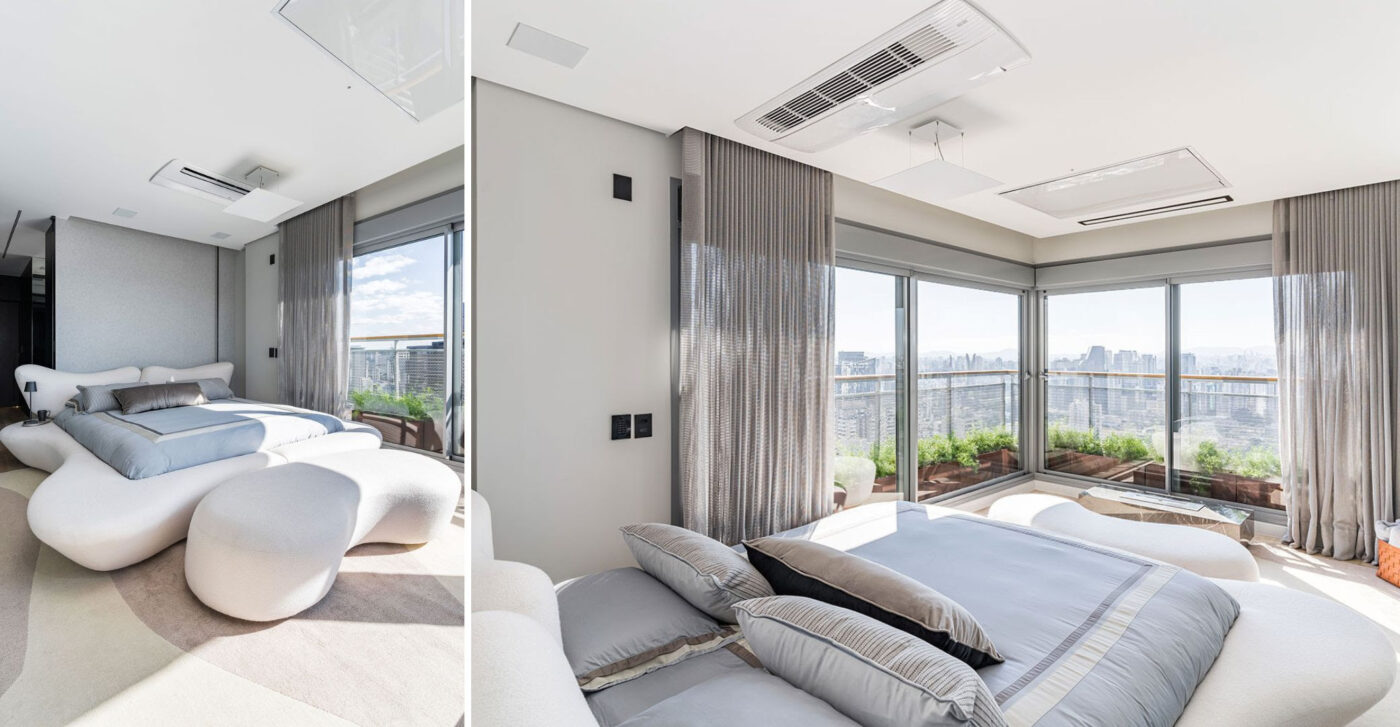 Vista panorâmica da cidade norteou o projeto de reforma deste apartamento paulistano no 41° andar