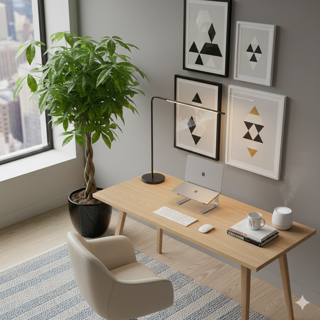 Plantas grandes para o escritório: 7 espécies que transformam o ambiente de trabalho