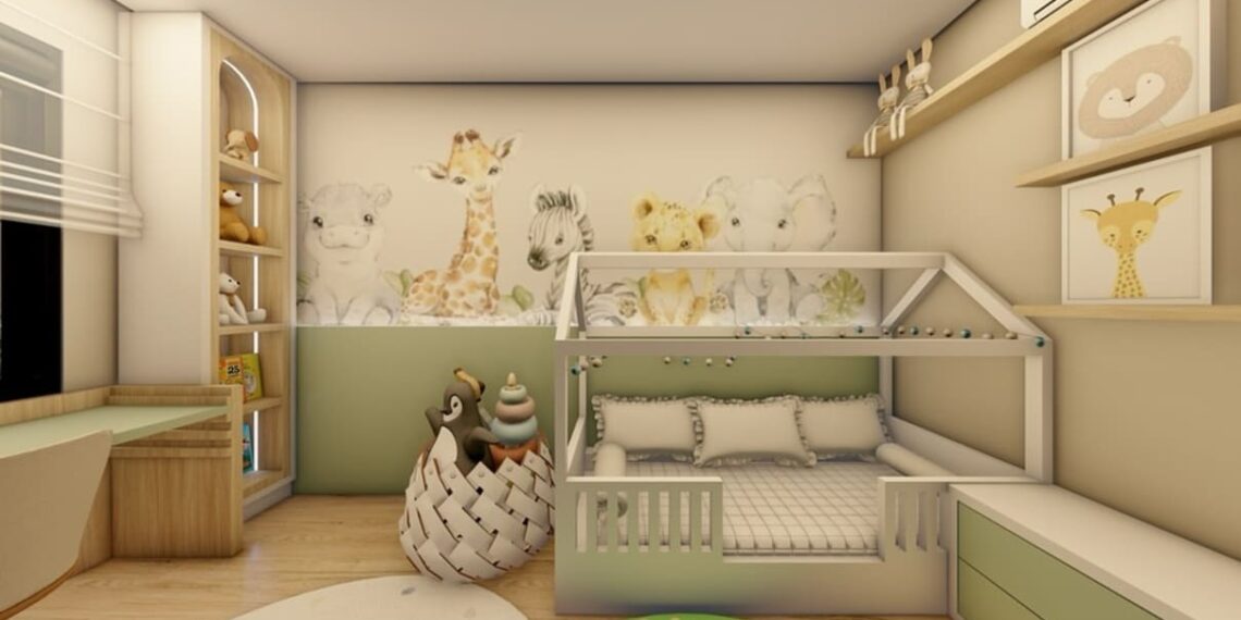 As cores leves, com uma iluminação aconchegante permite o aproveitamento do espaço com muito bem estar e segurança.  | Imagem: sintese.arquitetura