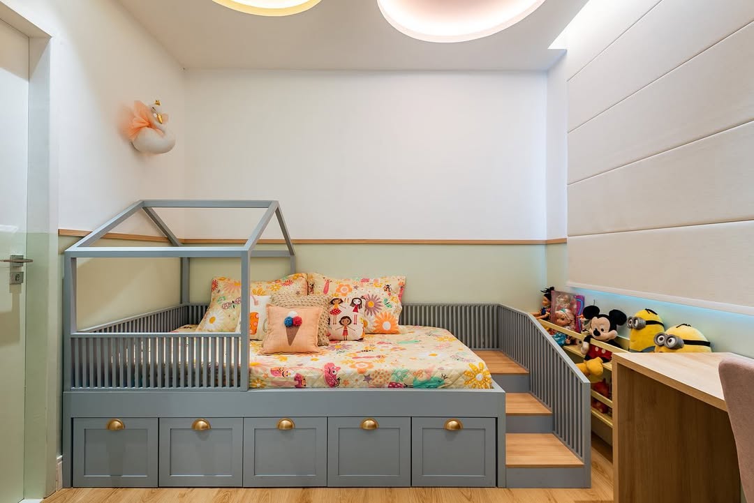 Cama montessoriana infantil: mais autonomia, conforto e estilo para o quarto das crianças