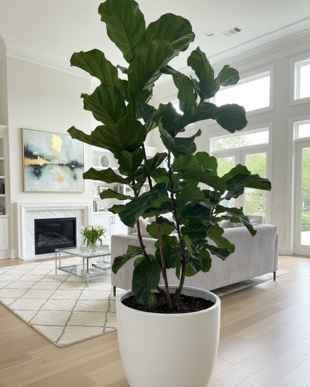 Ficus lyrata na decoração: a planta queridinha do design que transforma qualquer ambiente