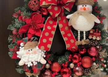 O simbolismo da guirlanda de Natal e seu papel na magia da decoração natalina