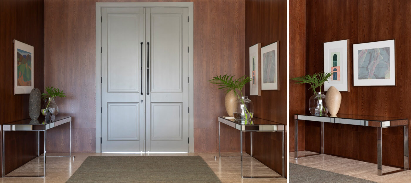 A sofisticação da madeira escura na arquitetura contemporânea