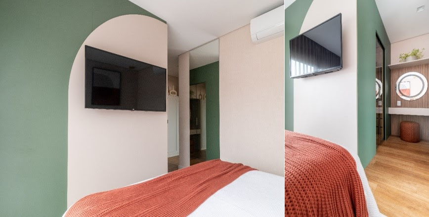 Parede em frente à cama: inspiração e ideias para aproveitar essa área do quarto com criatividade