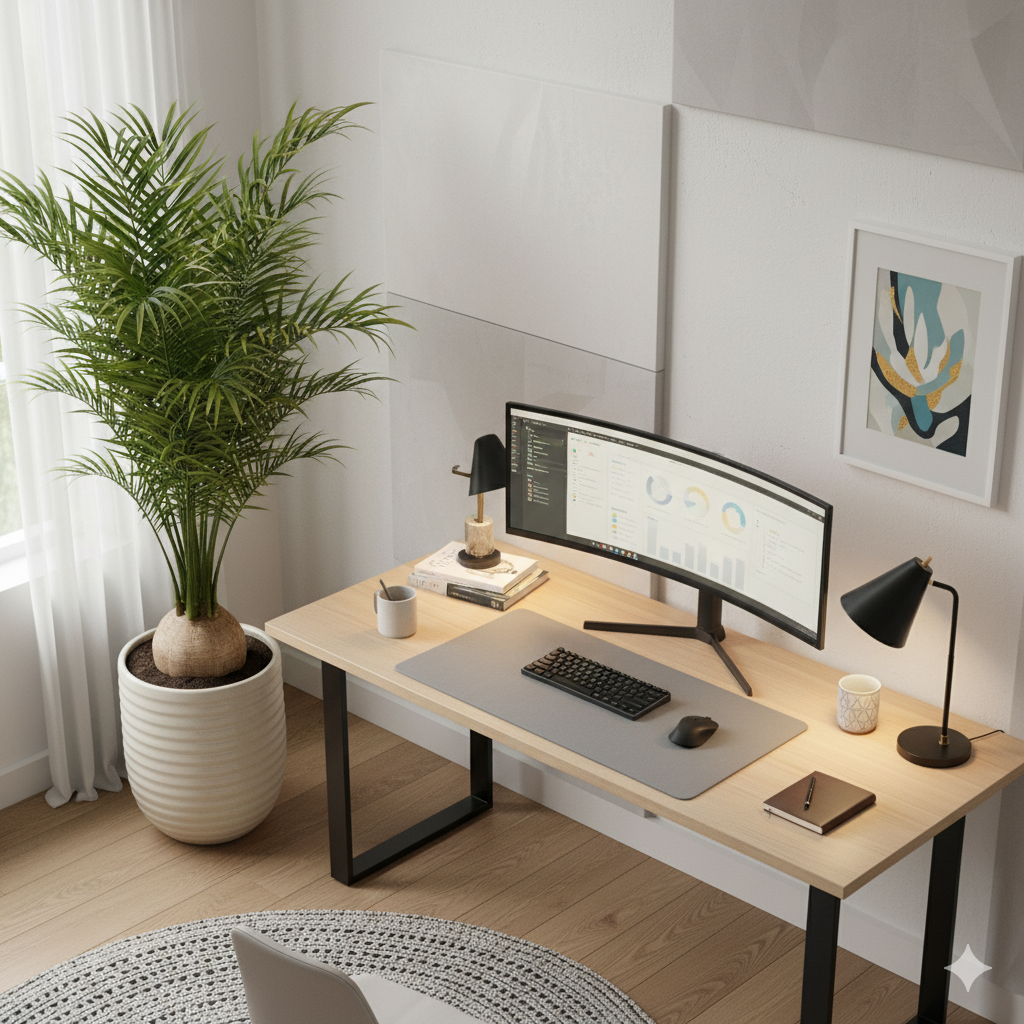 Plantas grandes para o escritório: 7 espécies que transformam o ambiente de trabalho