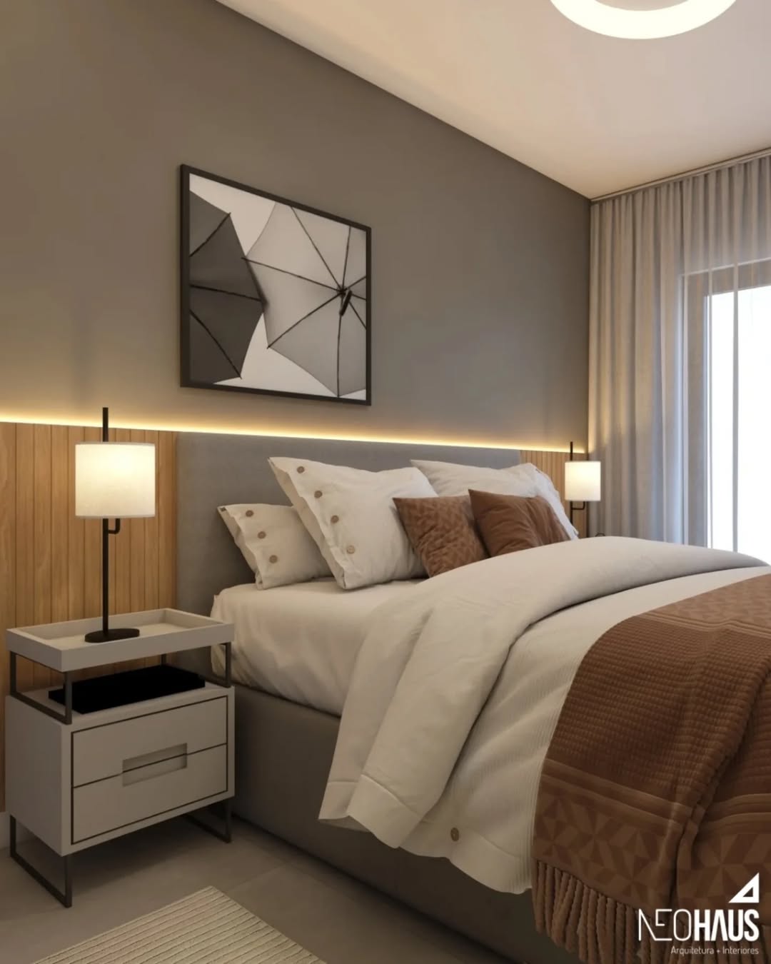 Como decorar um quarto de casal com aconchego, estilo e harmonia