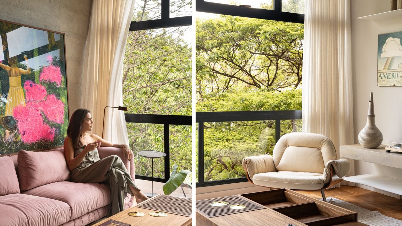 Reforma transforma apartamento de 120 m² em um refúgio contemporâneo