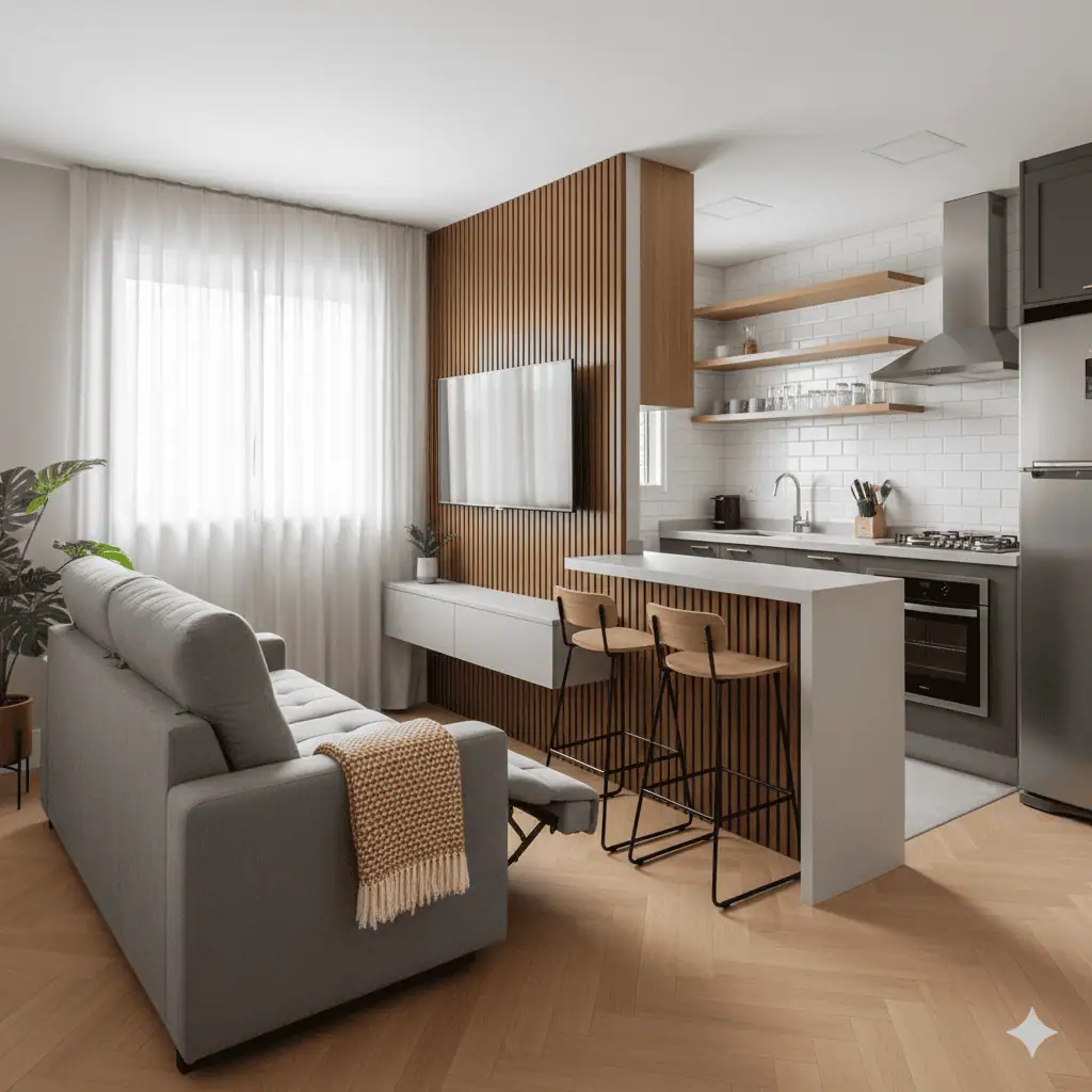 Sofá ou poltrona para ambientes pequenos? Saiba qual é a melhor escolha para valorizar seu espaço