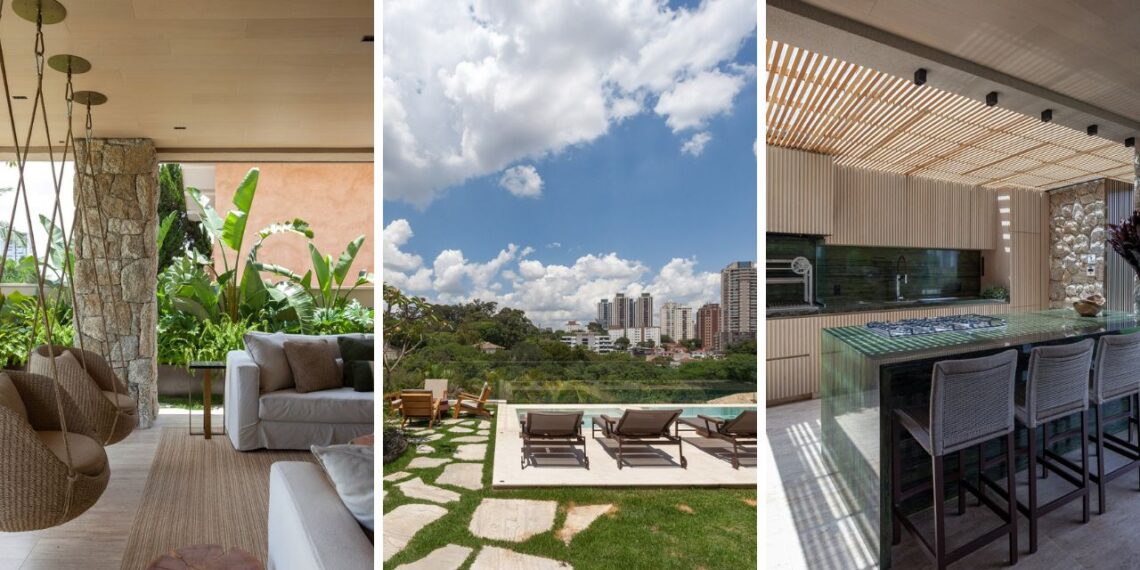 Reforma de casa antiga transforma imóvel em refúgio com academia, sauna, SPA e ateliê