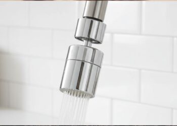 Economize até 50% de água só trocando suas torneiras por modelos com aerador