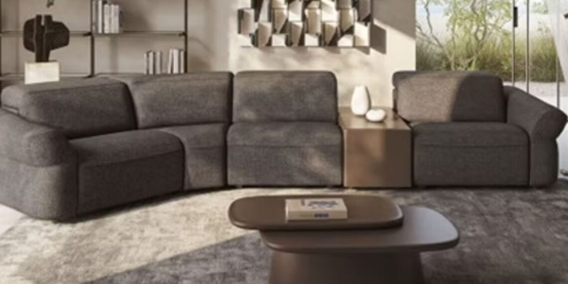 Sofá Faraone: o novo ícone da Natuzzi Italia inspirado na realeza de Nefertiti