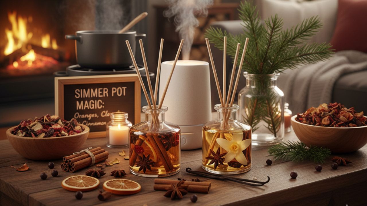 Como deixar a casa perfumada nas festas de fim de ano com aromas que duram mais